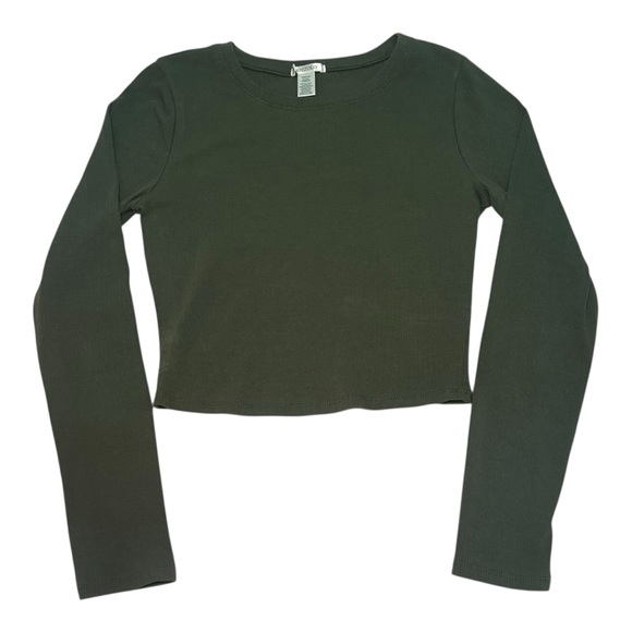 Set of Five Long Sleeve Crop Tops - Picture 3 of 6